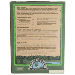 Bio-Turf 8-3-5 Fertilizer (6 Lb Box) -Seedling Wonders F073 web4