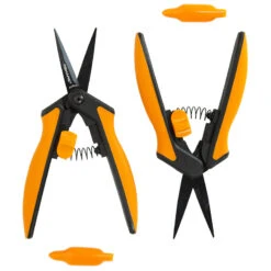 Fiskars Softgrip Nonstick Micro-Tip Snip (2/pk) -Seedling Wonders Fiskars Softgrip Nonstick Micro Tip Snip 2 pack d