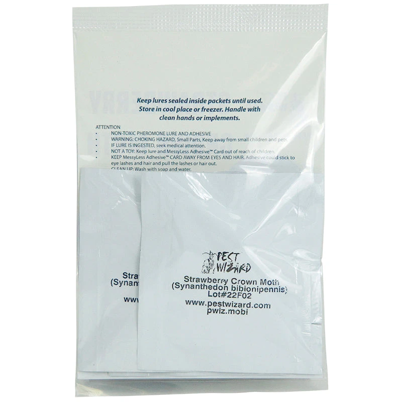 Pest Wizard Strawberry Crown Moth Lure 3-Pack 2 Pest Wizard Strawberry Crown Moth Lure 3-Pack - Image 2