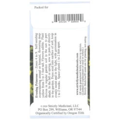 Strictly Medicinal Organic Evening Primrose -Seedling Wonders SNV7010 web2
