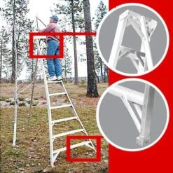 Aluminum Orchard Ladder (14')
