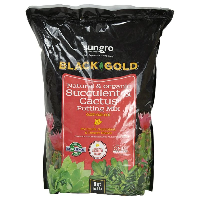 Black Gold Succulent And Cactus Mix (8 Qt) 1 Black Gold Succulent And Cactus Mix (8 Qt)