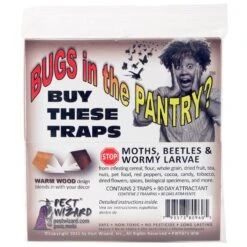 Pest Wizard BUGS In The PANTRY?™ 2-Pack Warm Wood