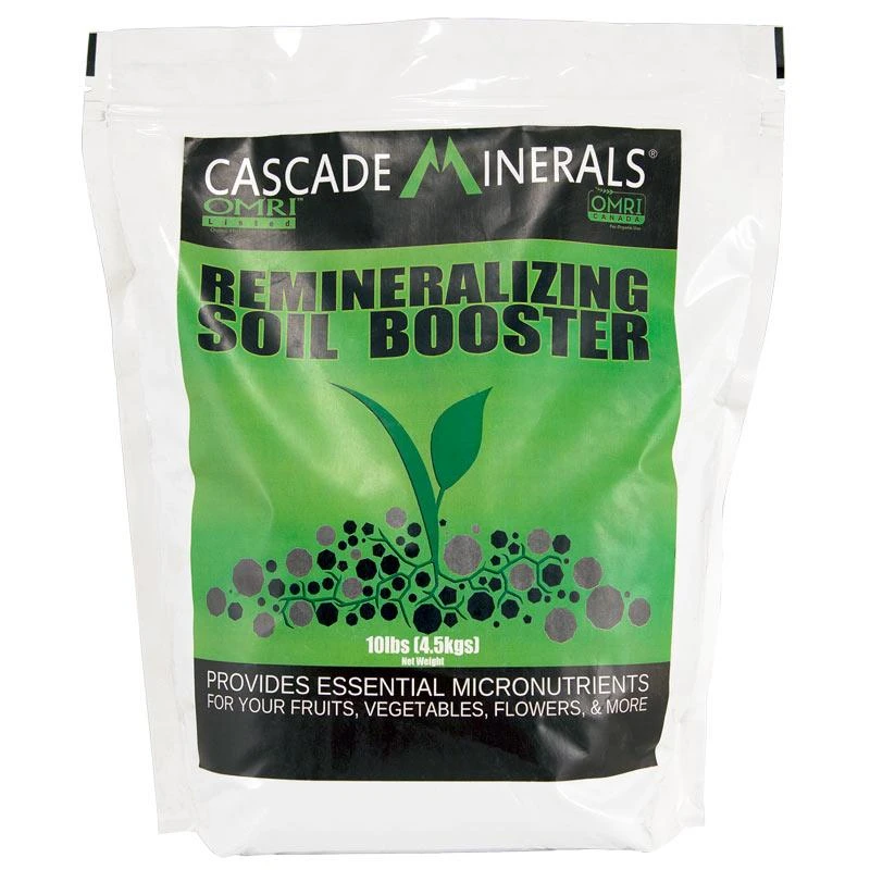 Cascade Minerals Remineralizing Soil Boost (10 Lb Bag) 1 Cascade Minerals Remineralizing Soil Boost (10 Lb Bag)