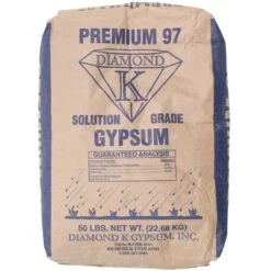 Diamond K Solution Grade Gypsum (50 Lb)