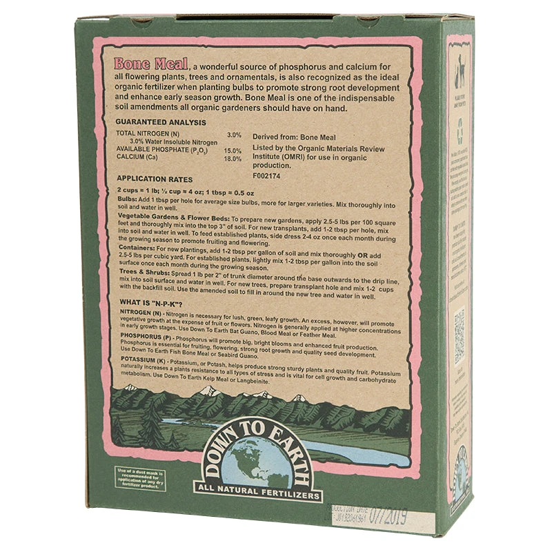 Bone Meal 3-15-0 (5 Lb Box) 2 Bone Meal 3-15-0 (5 Lb Box) - Image 2