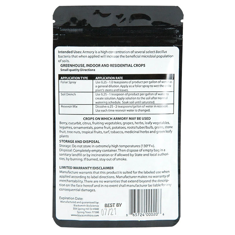 Blacksmith BioScience Armory (2 Oz) 2 Blacksmith BioScience Armory (2 Oz) - Image 2