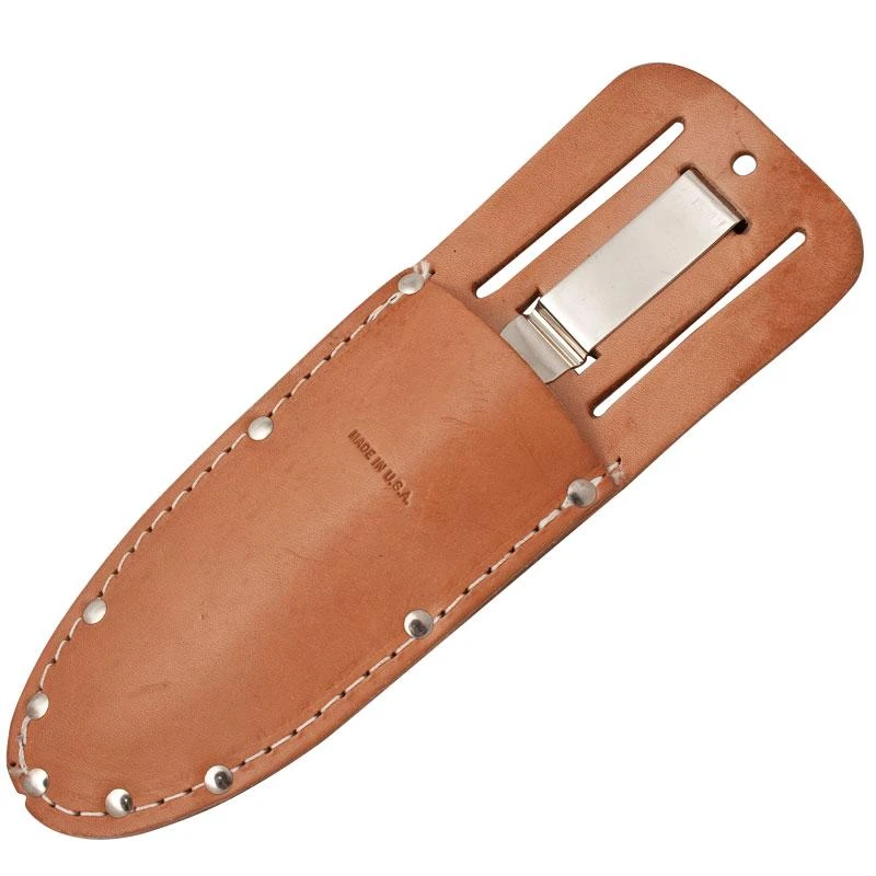 Leather Sheath For Hori Hori Weeder Root Cutter 1 Leather Sheath For Hori Hori Weeder Root Cutter