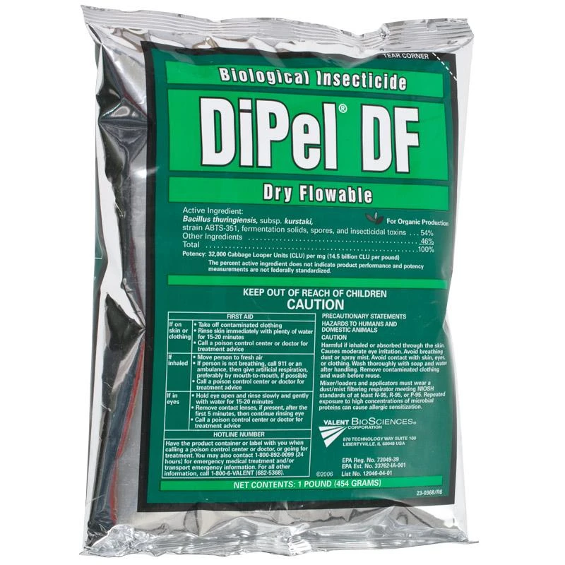 DiPel DF (1 Lb) - Biological Insecticide (OID DUAL) 1 DiPel DF (1 Lb) - Biological Insecticide (OID DUAL)