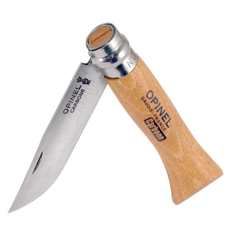 Opinel Folding Knife Carbon Steel No. 7 3 Opinel Folding Knife Carbon Steel No. 7 - Image 3