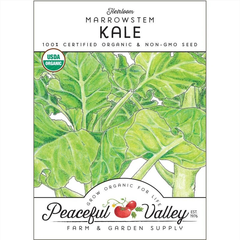 Marrowstem Kale Seeds (Organic) 1 Marrowstem Kale Seeds (Organic)