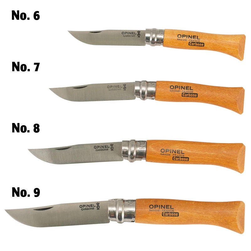 Opinel Folding Knife Carbon Steel No. 9 2 Opinel Folding Knife Carbon Steel No. 9 - Image 2
