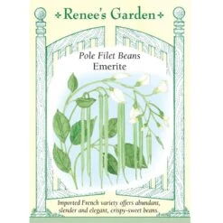 Renee's Garden Bean Pole Emerite Filet