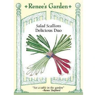Renee's Garden Onion Scallions Delicious Duo 1 Renee's Garden Onion Scallions Delicious Duo