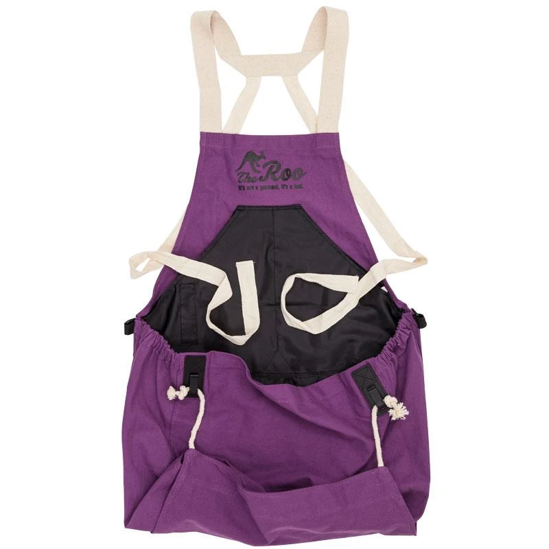 Roo Gardening Apron - Purple 1 Roo Gardening Apron - Purple
