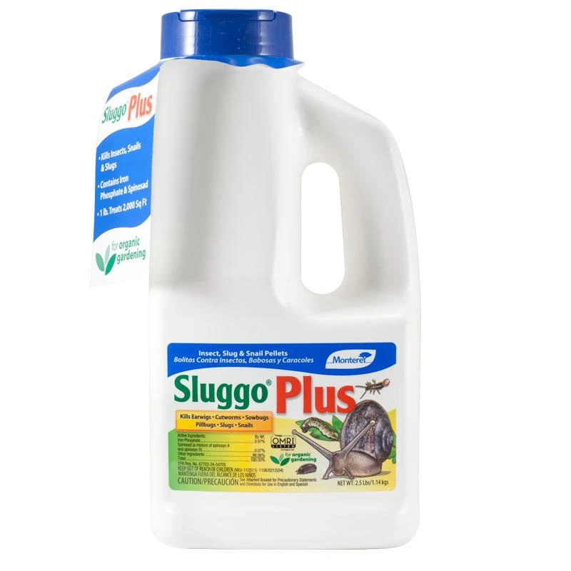 Sluggo Plus - Spinosad (2.5 Lb Bottle) 1 Sluggo Plus - Spinosad (2.5 Lb Bottle)