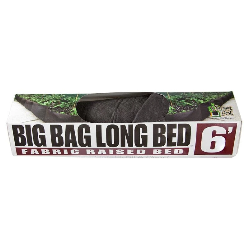 Smart Pot Big Bag Long Bed 6' Black 1 Smart Pot Big Bag Long Bed 6' Black