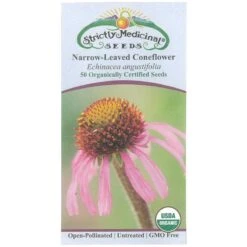 Strictly Medicinal Organic Coneflower, Narrow-leaved